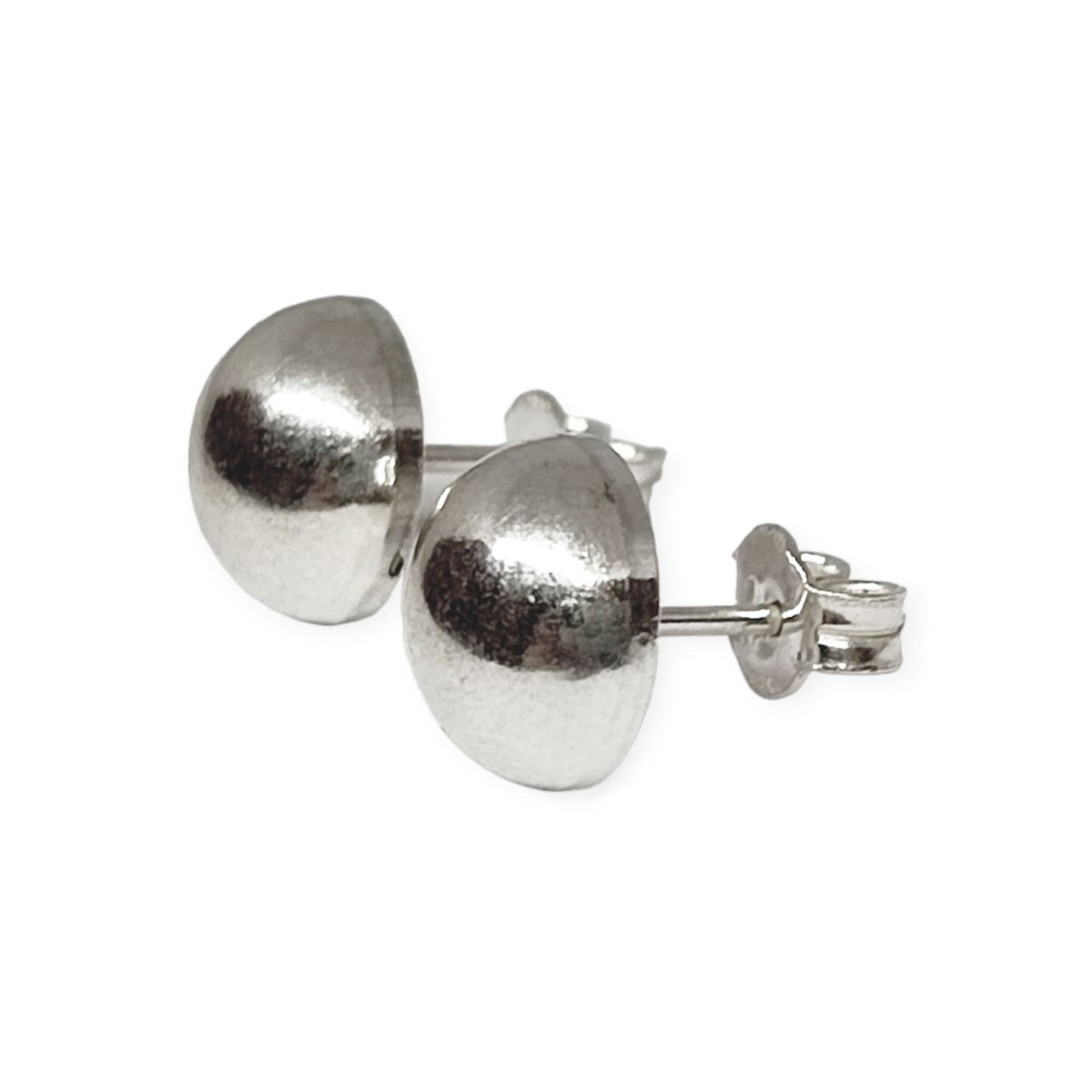 COGGIOLA - Aros Media Bola 10mm Plata Fina 925