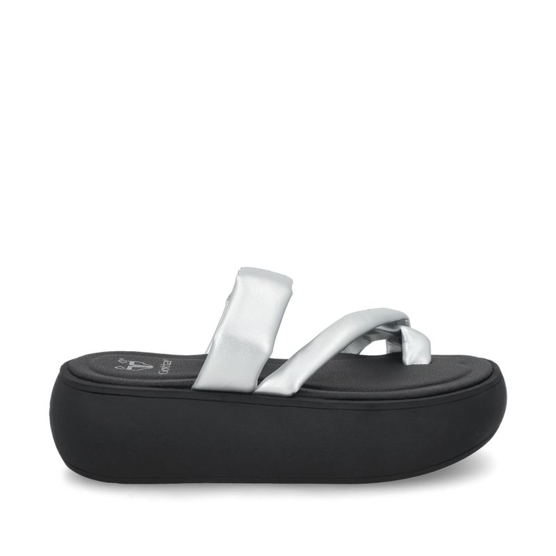 GOTTA - Sandalia Mujer Plateada  43031