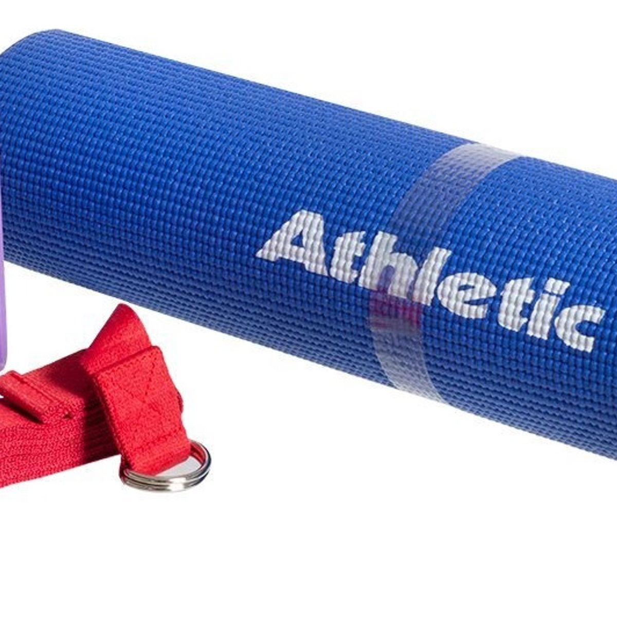 ATHLETIC - Kit De Yoga Athletic - Colchoneta, Bloque Y Cinta