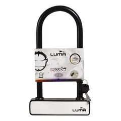 LUMA - Candado U Lock Escudo Blanco Cuadrado