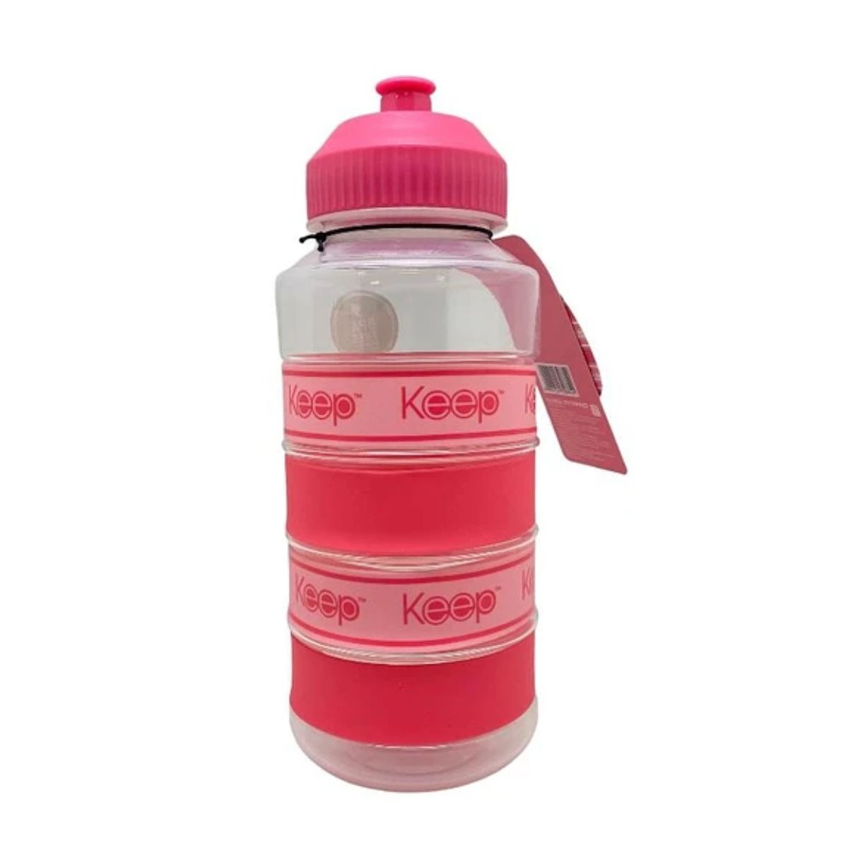 KEEP - Botella  1 litro Big Bands Libre De Bpa Rosado