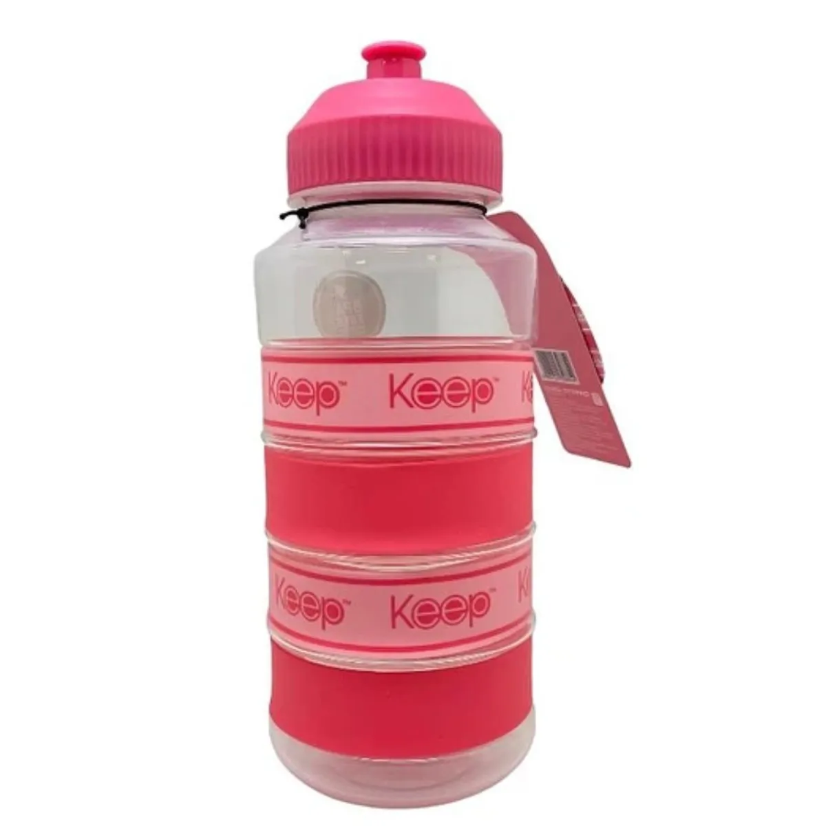 KEEP - Botella  1 litro Big Bands Libre De Bpa Rosado