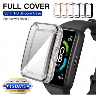Imagen 2 del producto Funda Protector Pantalla Y Marco Para Huawei Band 7 - SILVER