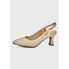 DEGAS - Zapato Cuero Layla Beige