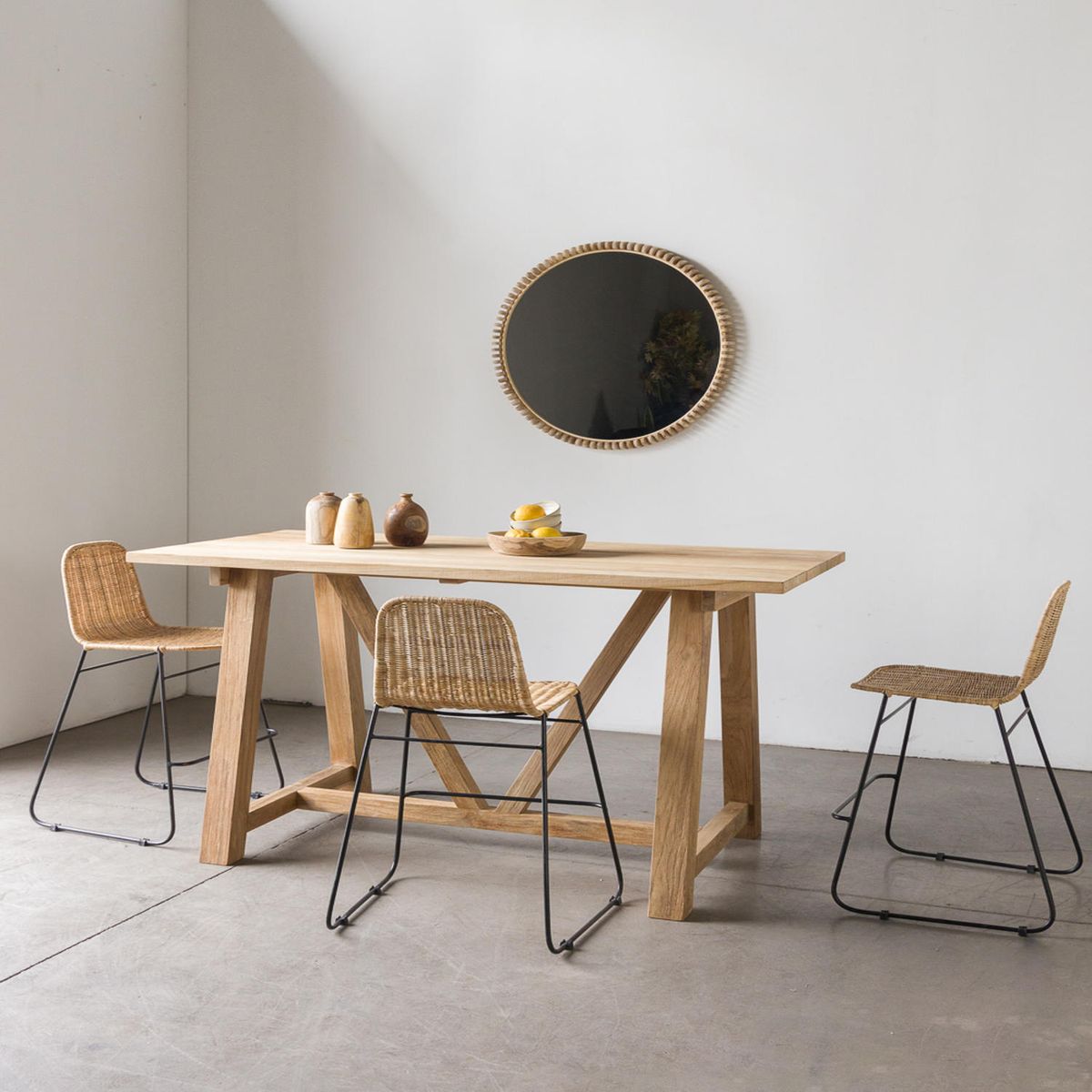 AMOBLE - Espejo Menorca 85 Amoblé