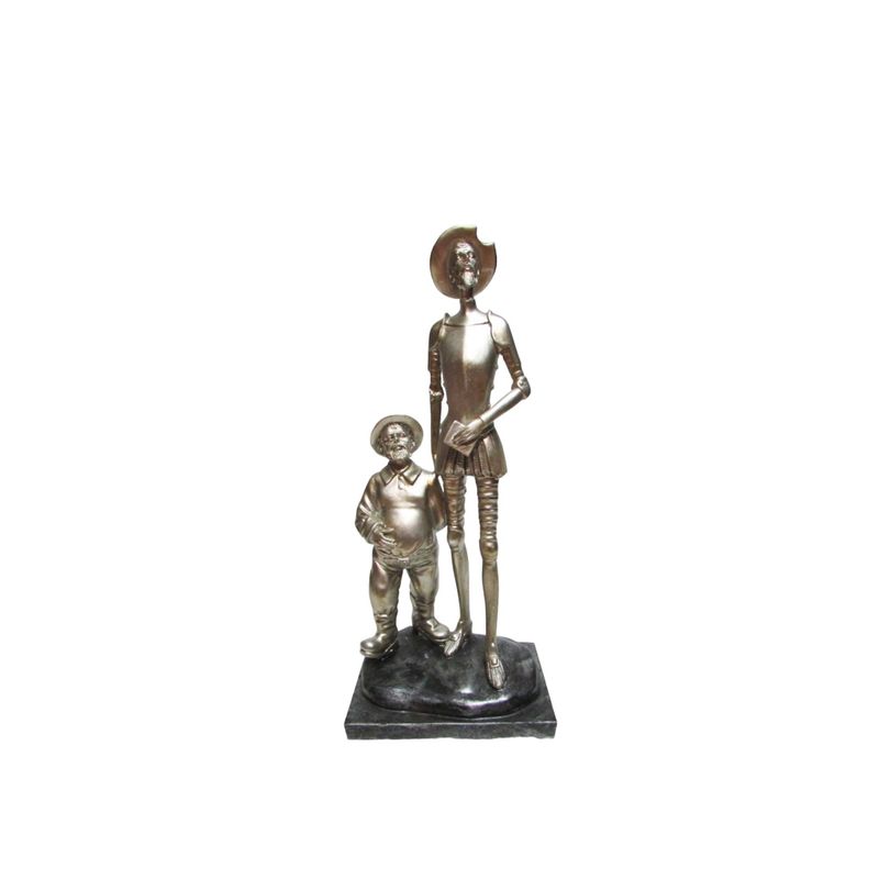 GENERICO - Don Quijote Y Sancho Panza Figura Decorativa - S62295