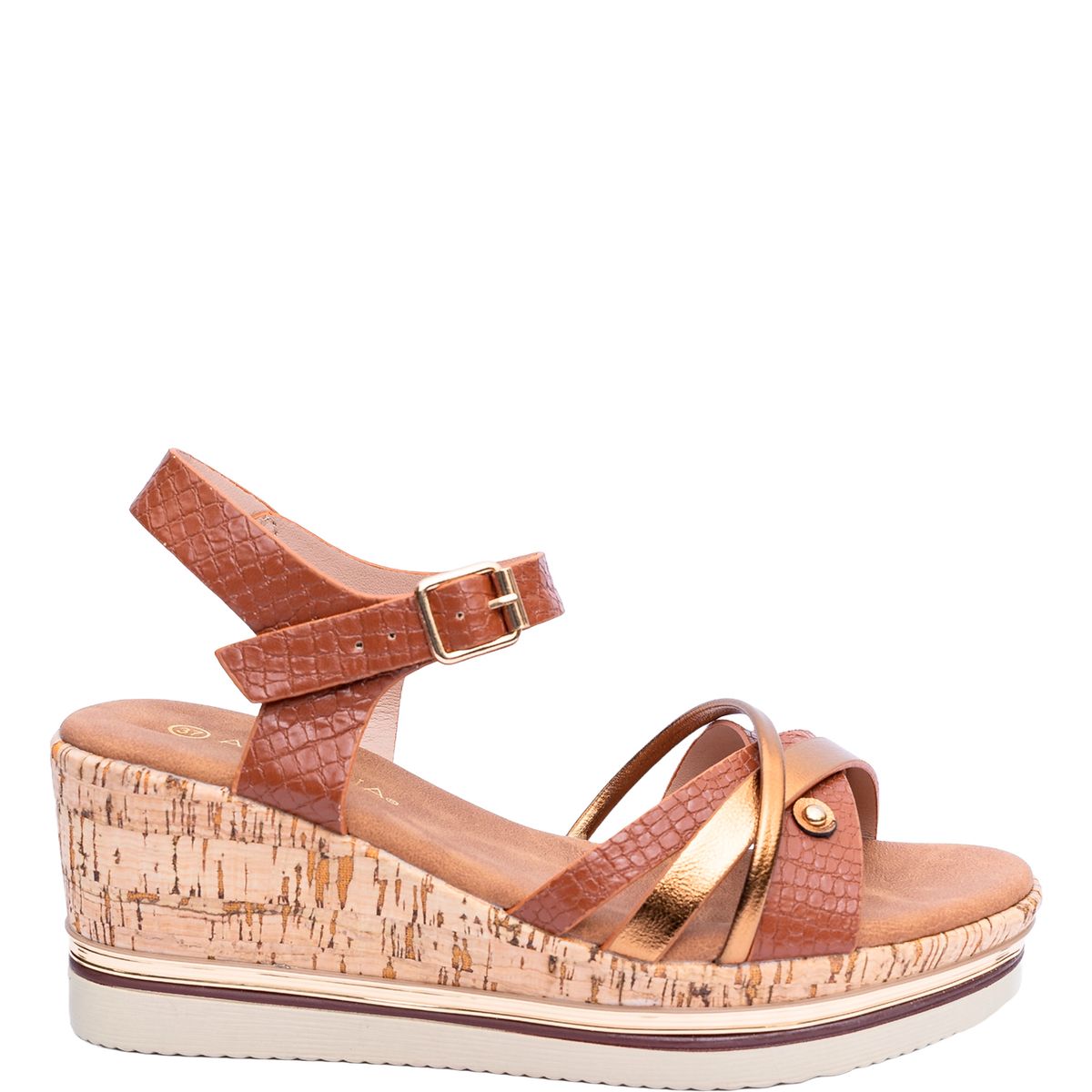 ALQUIMIA - Sandalia Mujer Caramelo Kea Alquimia