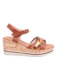 Sandalia Mujer Caramelo Kea