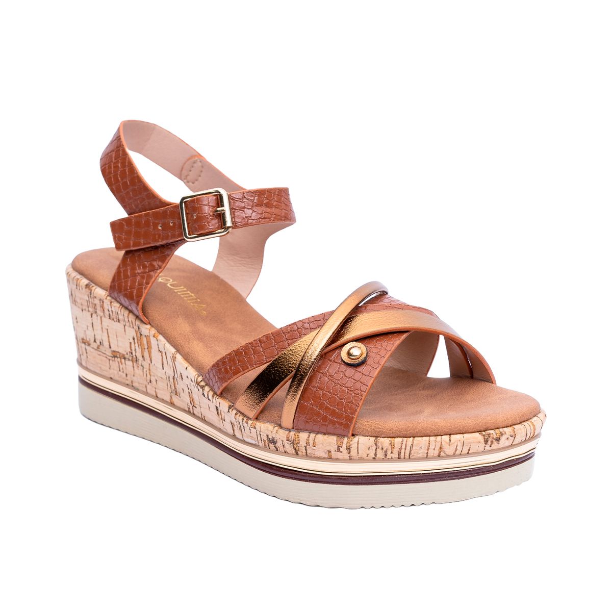 ALQUIMIA - Sandalia Mujer Caramelo Kea Alquimia