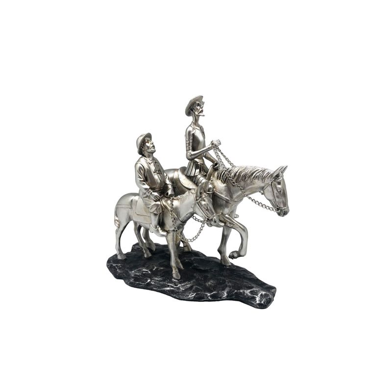 GENERICO - Don Quijote Y Sancho Panza Figura Decorativa - S62290