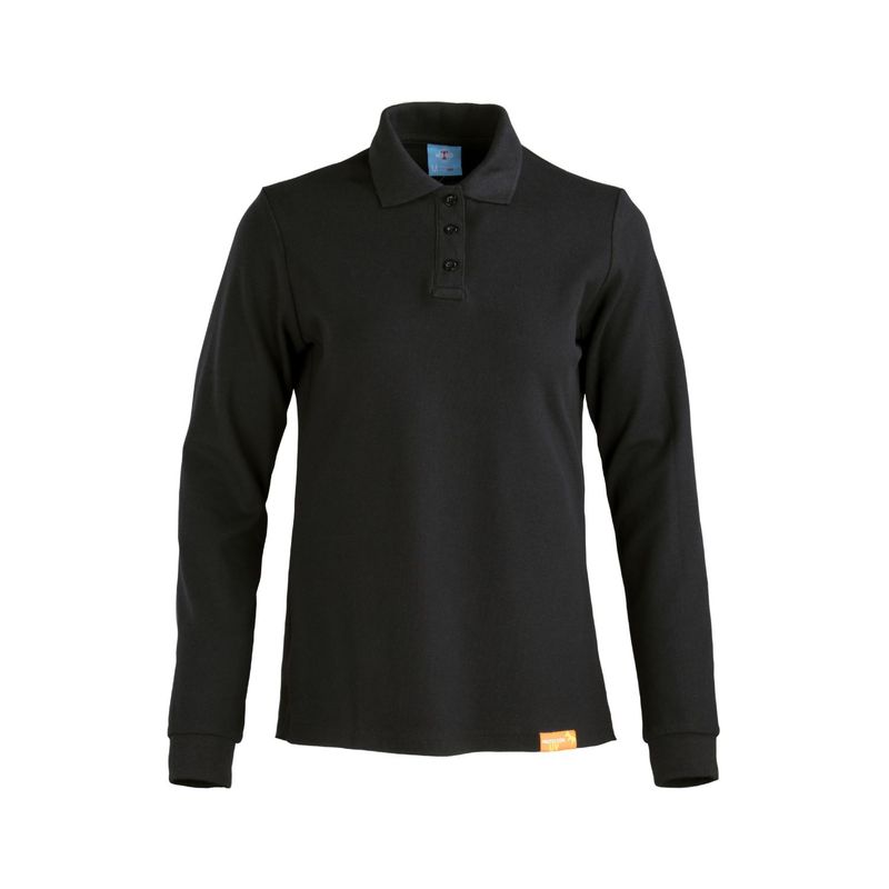 T-WORLD - POLERA POLO MANGA LARGA MUJER SUPER PREMIUM PROTECCIÓN UV_.