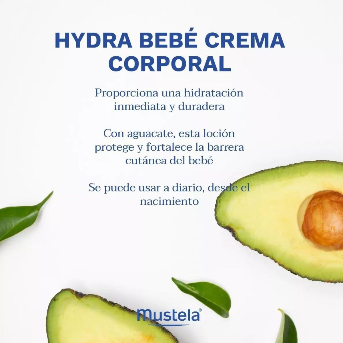 MUSTELA - Crema Corporal Hydra bebe Mustela 300ml