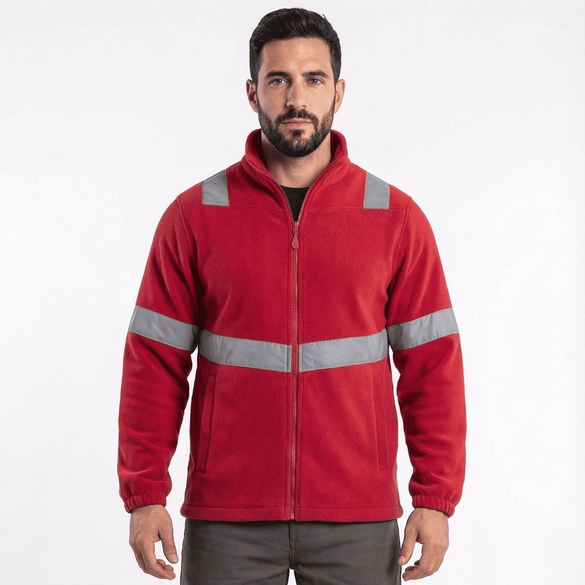 T-WORLD - Micropolar Reflectante Hombre Térmico Alta Visibilidad Trabajo