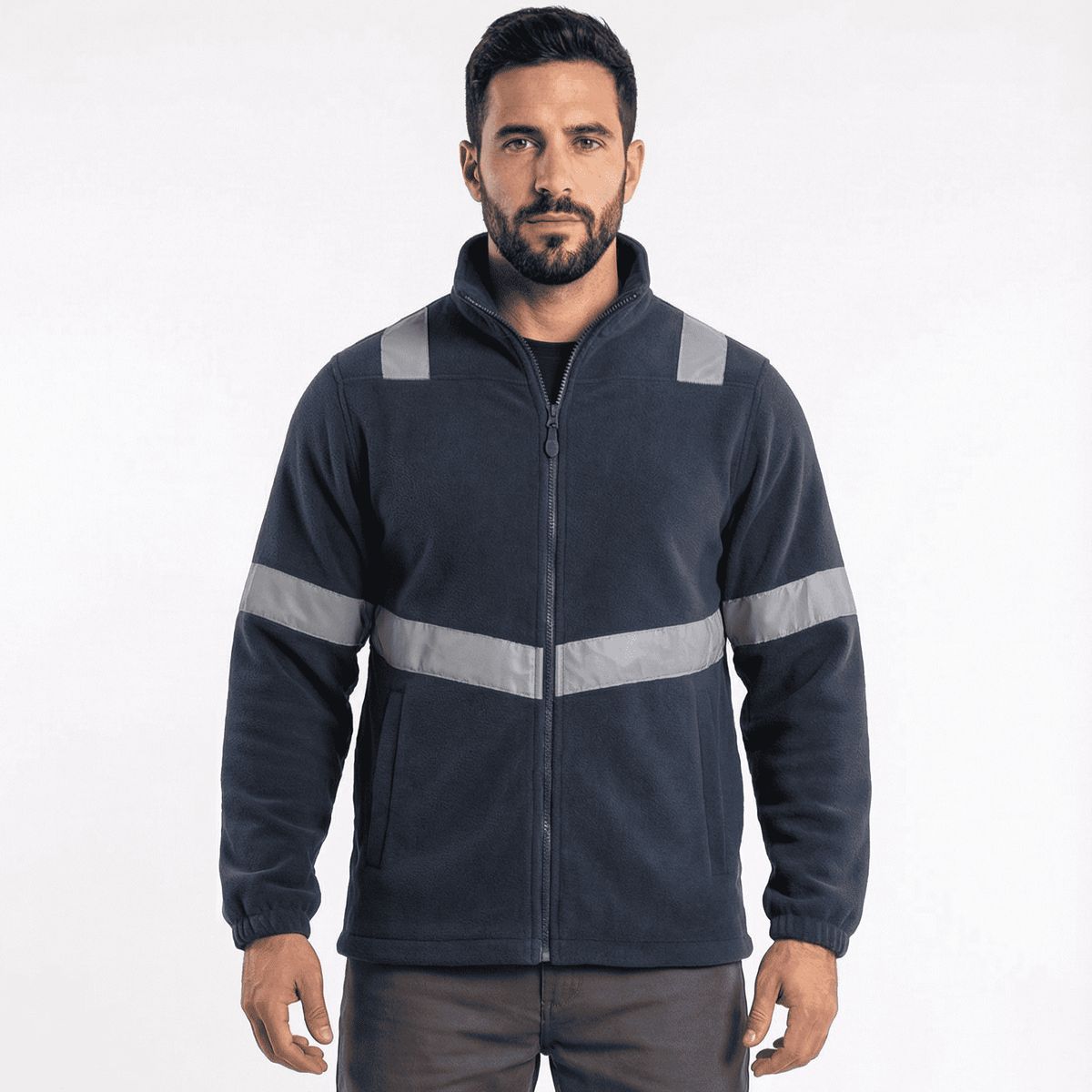 T-WORLD - Micropolar Reflectante Hombre Térmico Alta Visibilidad Trabajo