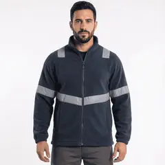 T-WORLD - Micropolar Reflectante Hombre Térmico Alta Visibilidad Trabajo