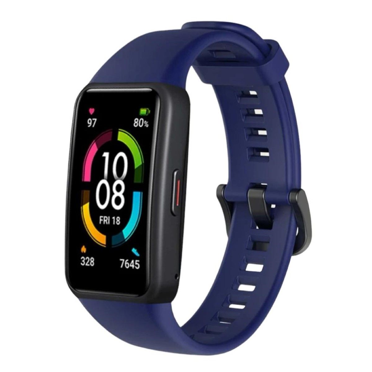 GENERICO - Correa De Repuesto Silicona Para Huawei Honor Band 6/ Band 6 Azul
