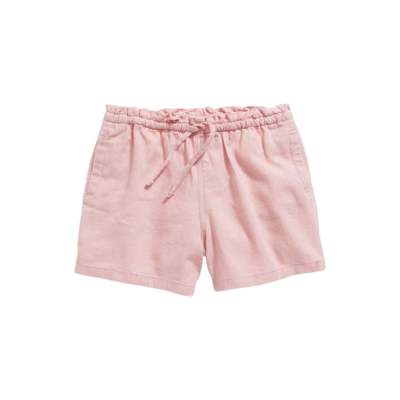 OLD NAVY - Shorts Pull-On Mezcla De Lino Rosa OLD NAVY
