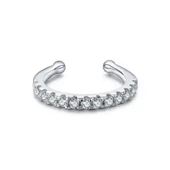 GENERICO - Earcuff Circón Blanco - Azul Zafira