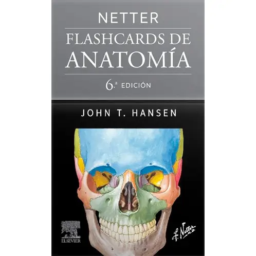 EDITORIAL MEDITERRANEO - Libro Netter. Flashcards De Anatomia 6Ed.