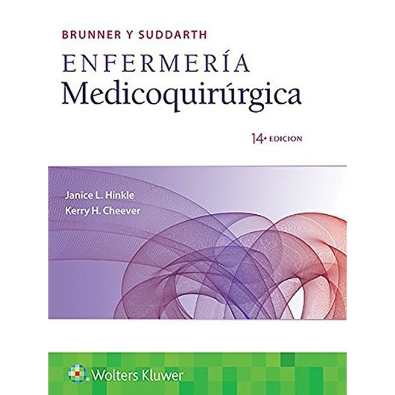 EDITORIAL MEDITERRANEO - Libro Brunner. Enfermería Medicoquirúrgica,14 Ed. 2 Tomos