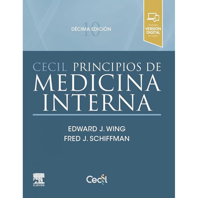 EDITORIAL MEDITERRANEO - Libro Cecil. Principios De Medicina Interna 10 Ed.