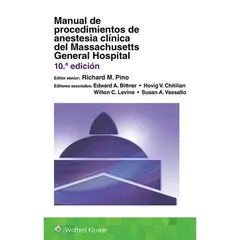 EDITORIAL MEDITERRANEO - Libro Manual De Procedimientos De Anestesia Clinic
