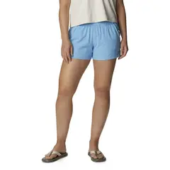 COLUMBIA - Short Alpine Chill Zero Celeste Mujer