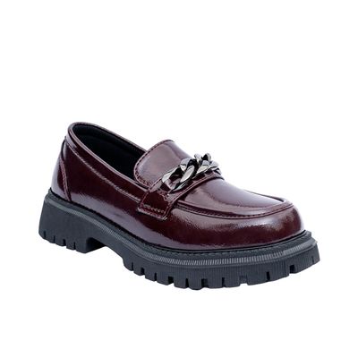 Imagen 2 del producto Mocasin Mujer Burdeo Charol Ituri
