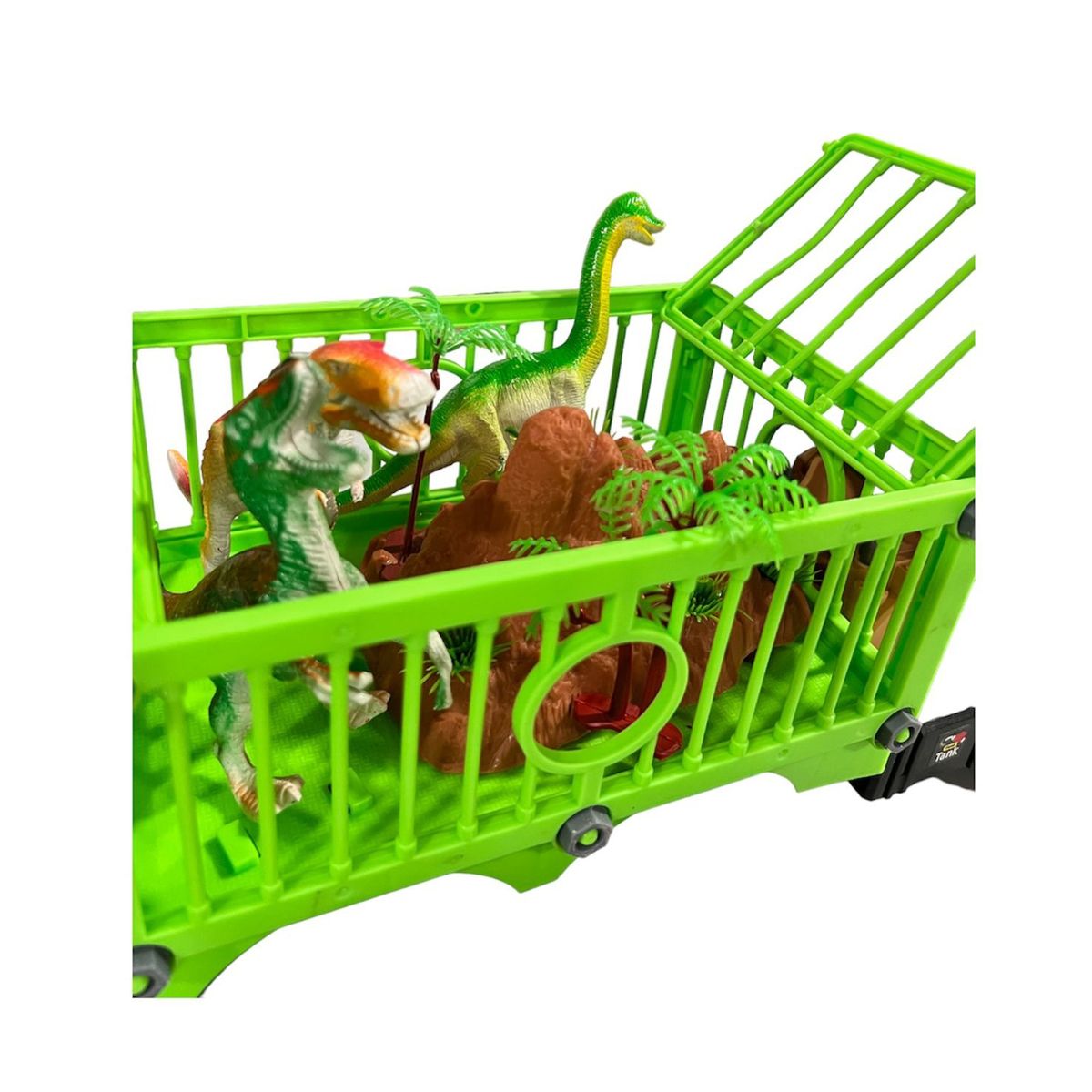 OEM - Juguete Camion Armable Con Dinosaurios Carro De Juguete