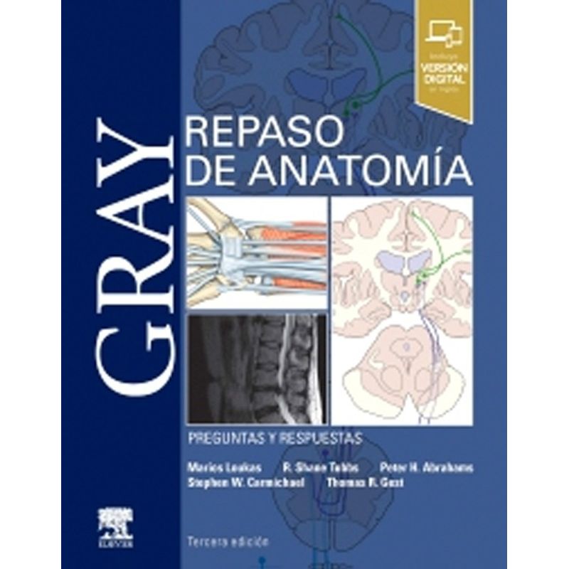EDITORIAL MEDITERRANEO - Libro Gray Repaso De Anatomia. Preguntas Y Respuestas 3Ed