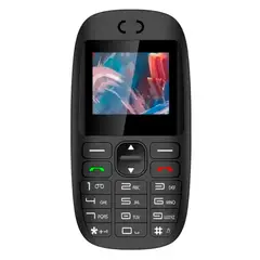 TECNOLAB - Telefono Celular Adulto Mayor 4G 1.77" Color Negro