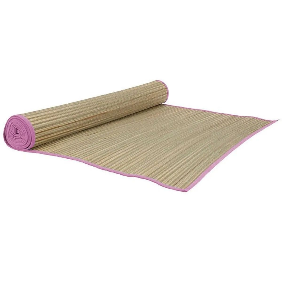 OEM - Estera De Paja Natural Verano Playa Esterilla Yoga 175x90cm