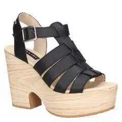 POLLINI - Sandalia Casual Negro