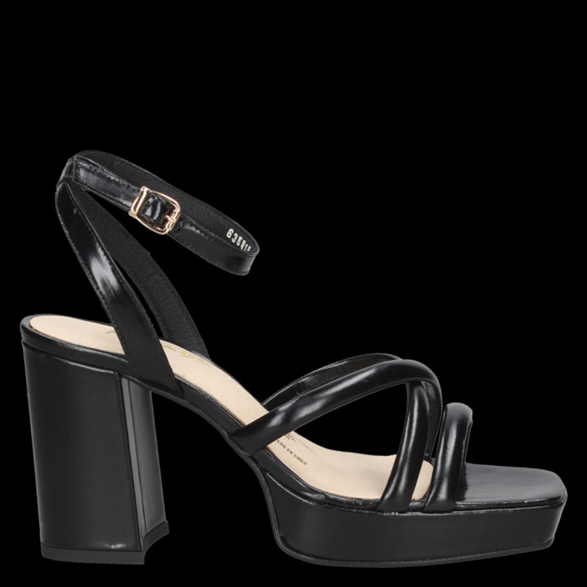 MINGO - Sandalia Casual Negro Mingo