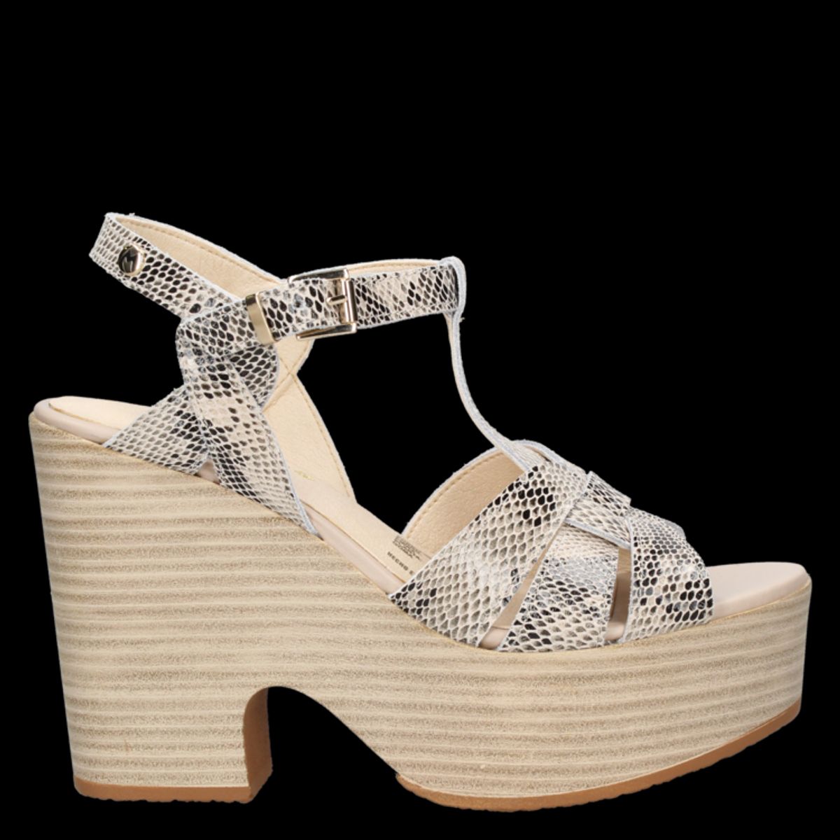 MINGO - Sandalia Casual Gris Mingo