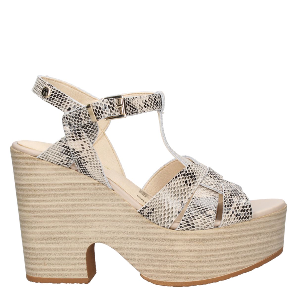 MINGO - Sandalia Casual Gris Mingo