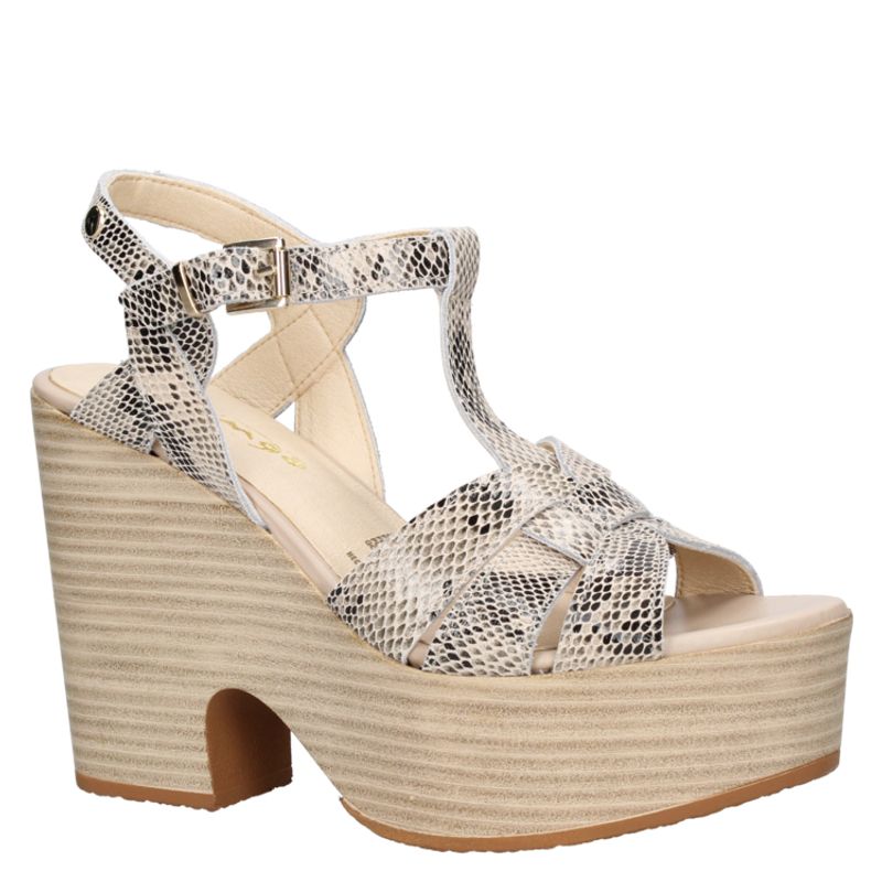 MINGO - Sandalia Casual Gris Mingo