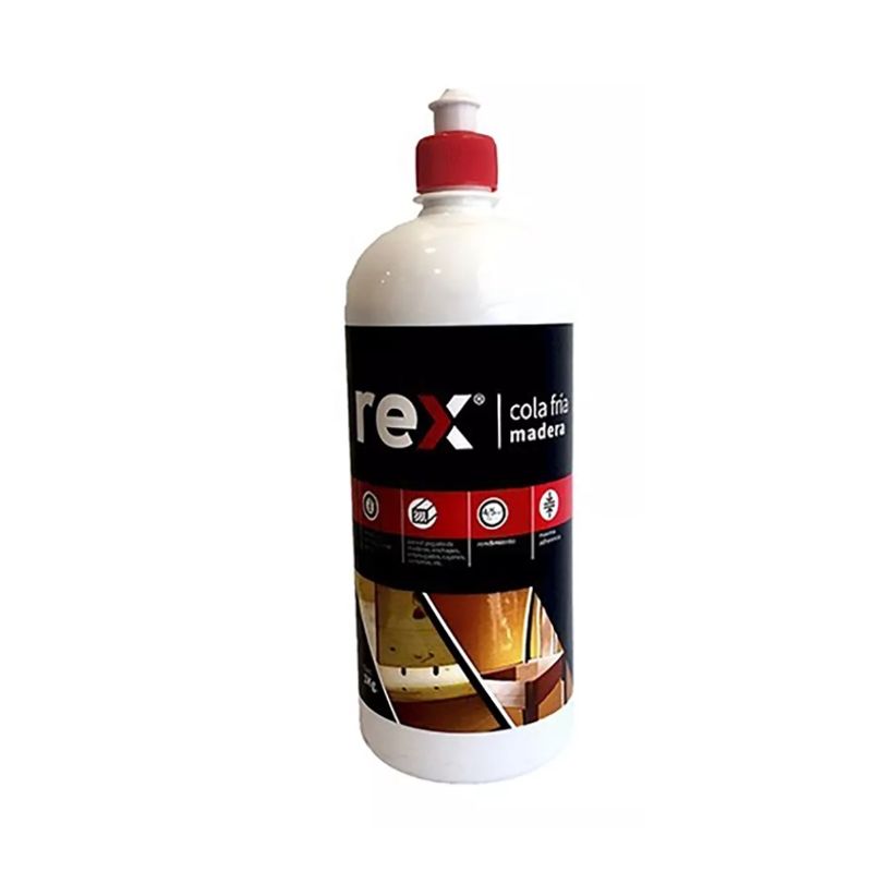 GENERICO - Cola Fría Madera Rex frasco dosificador 1kg