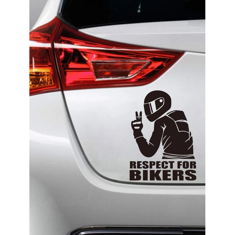 GENERICO - Pegatina adhesiva para coche con estampado de Respect For Bickers