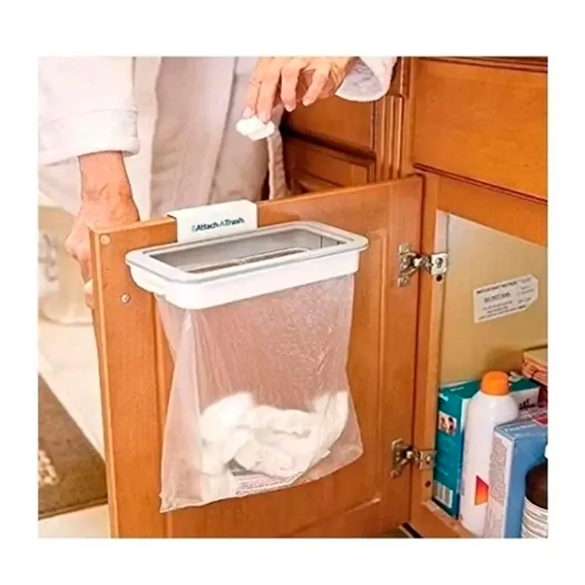 GENERICO - Basurero Para Puerta Organizador Colgante Portatíl Cocina