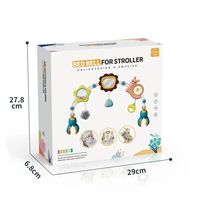 Movil arco para coche o cuna celeste