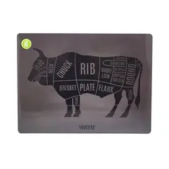 WAYU - INDIVIDUAL PVC CORTES BLACK