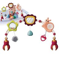 Movil arco para coche o cuna Rosado