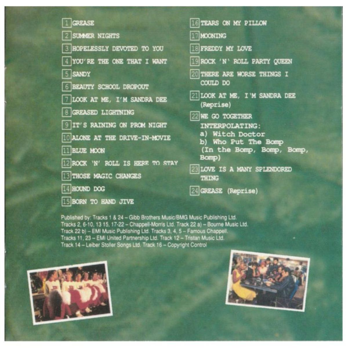 HITWAY MUSIC - GREASE - SOUNDTRACK - CD HITWAY MUSIC