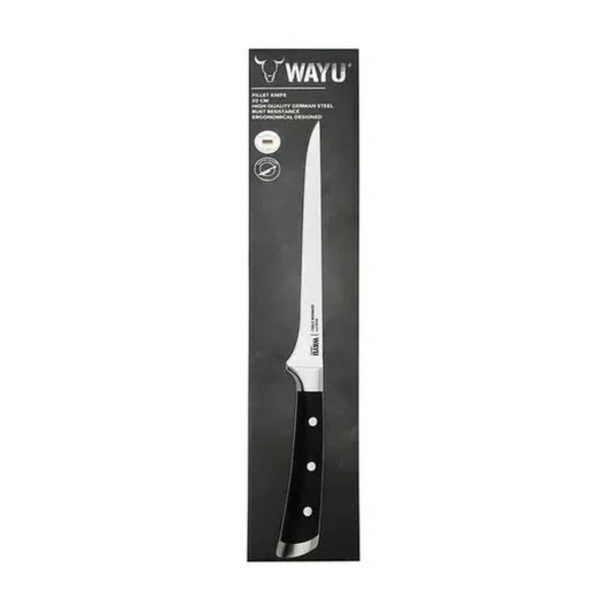 WAYU - CUCHILLO FILETERO WAYU 20 CM/WAYU FILLET KNIFE 8"