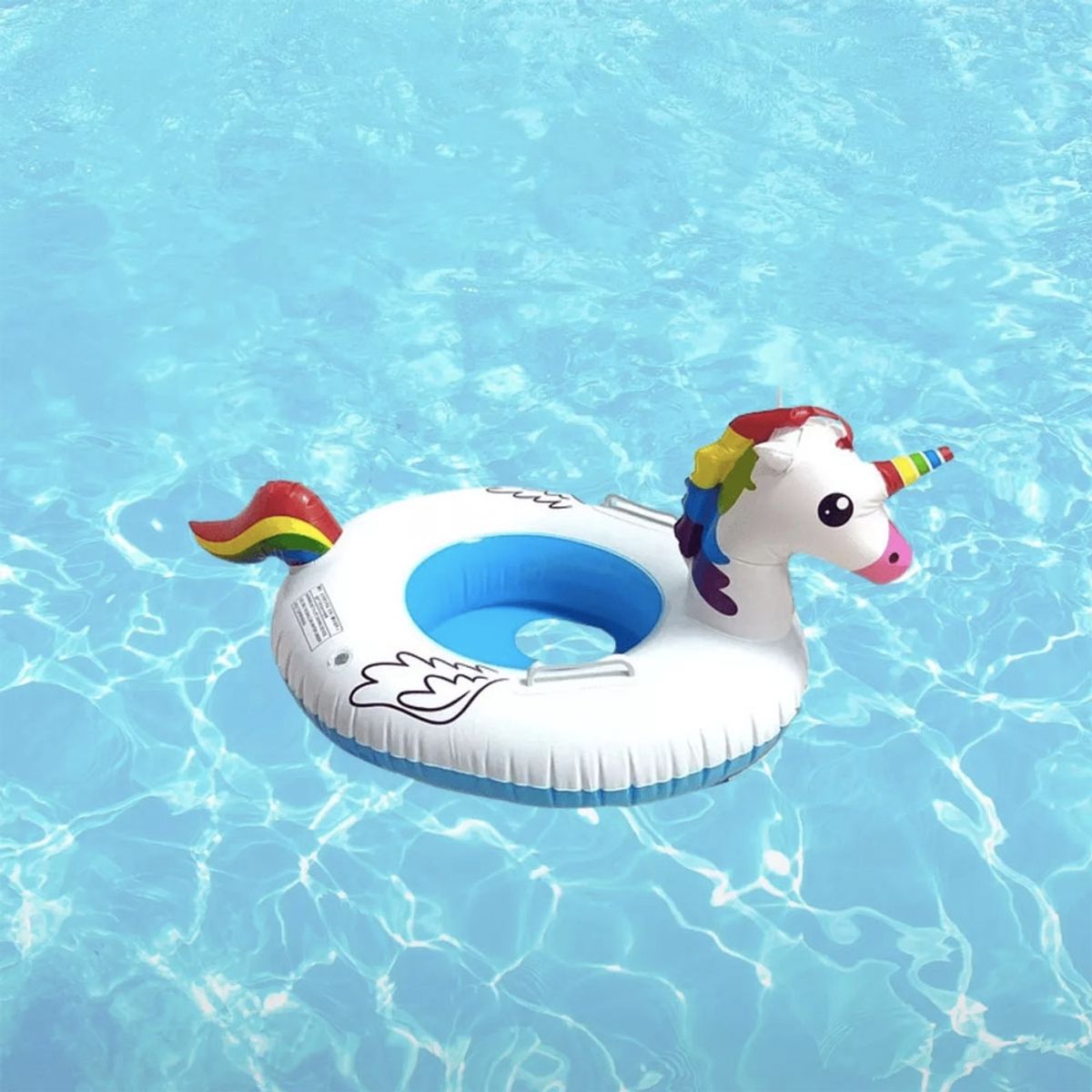 GENERICO - Flotador Niño Unicornio 70 X 55 Cm