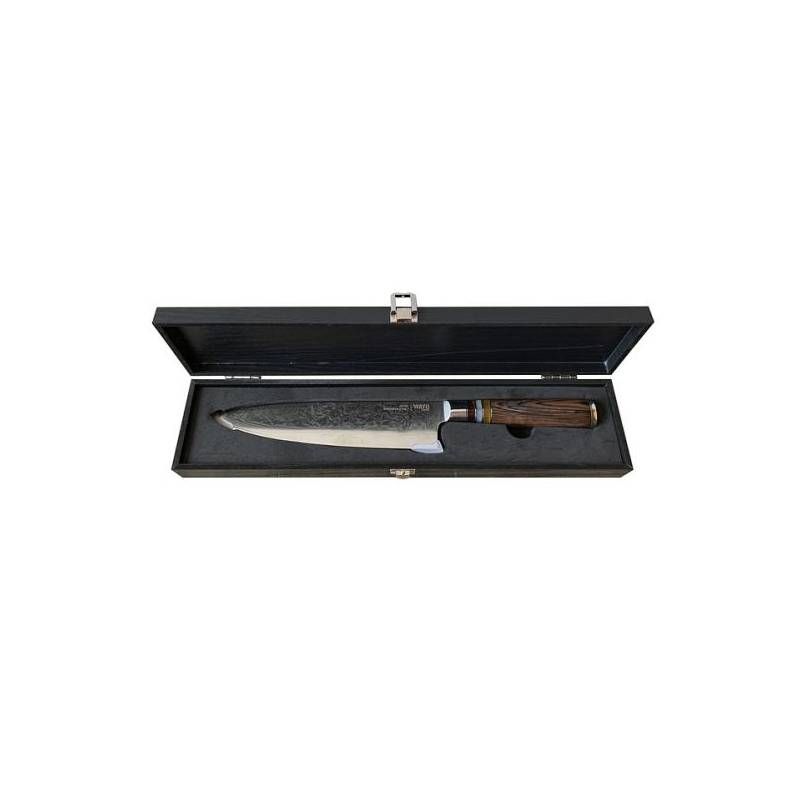 WAYU - CUCHILLO DAMASCUS BROWN PAKKA WAYU LIMITED