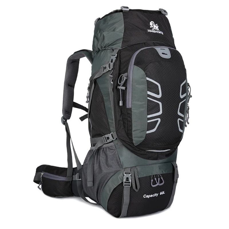 GENERICO - Mochila Impermeable Trekking Camping Senderismo Viajes 60lts