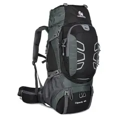 GENERICO - Mochila Impermeable Trekking Camping Senderismo Viajes 60lts