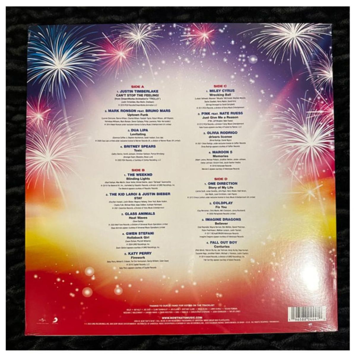 HITWAY MUSIC - NOW THAT’S WHAT I CALL MUSIC! - 25TH ANNIVERSARY VOL. 1 (SILVER VINYL) (2LP) - VINILO HITWAY MUSIC